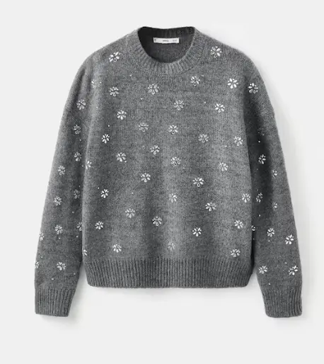 Mango - Pull à strass - 59,99€