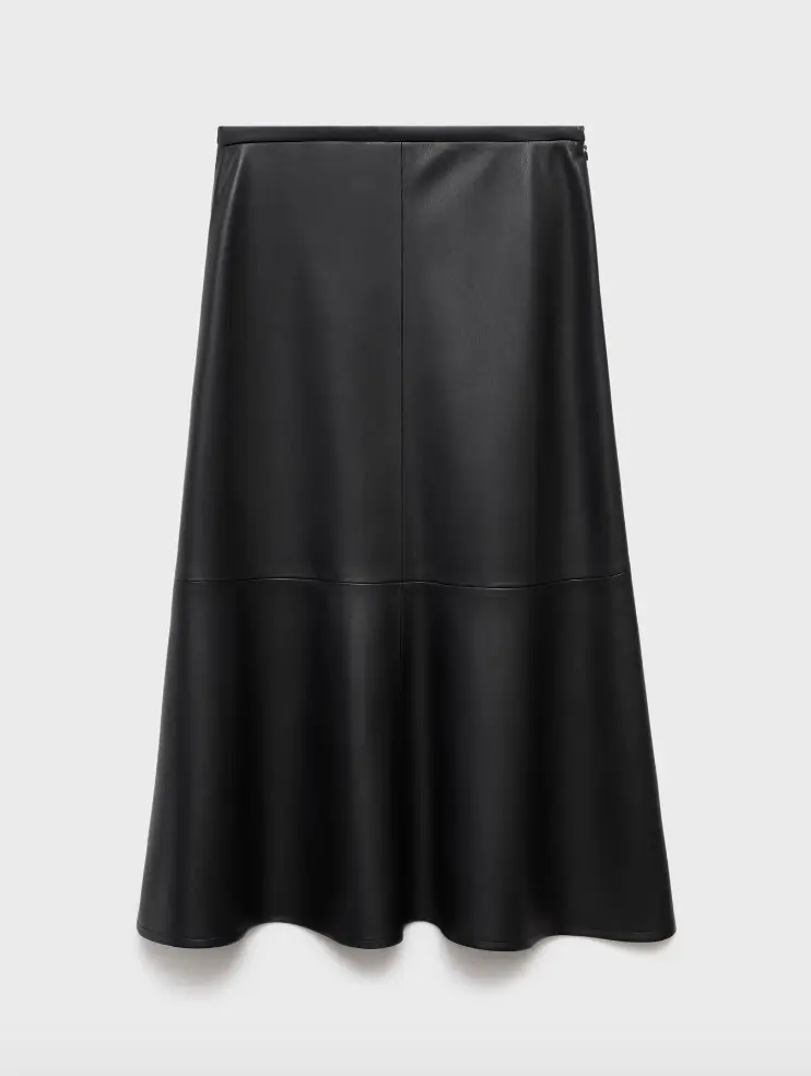 Mango - Jupe similicuir - 49,99€