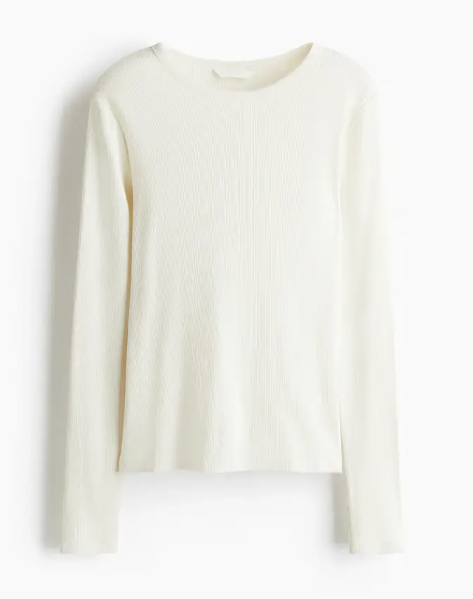 H&M - Top basique cottelé - 9,99€