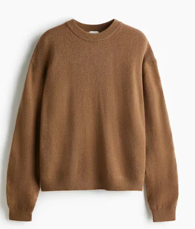 H&M - Pull marron - 17,99€