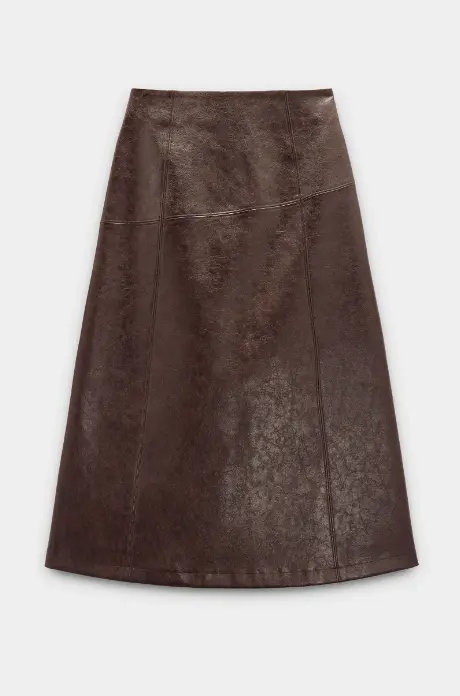 Parfois - Jupe midi similicuir - 55,99€