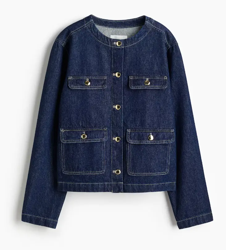 H&M - Veste en jean - 34,99€