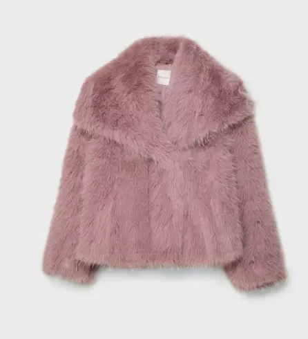 Stradivarius - Blouson court fourrure  - 65,99€-