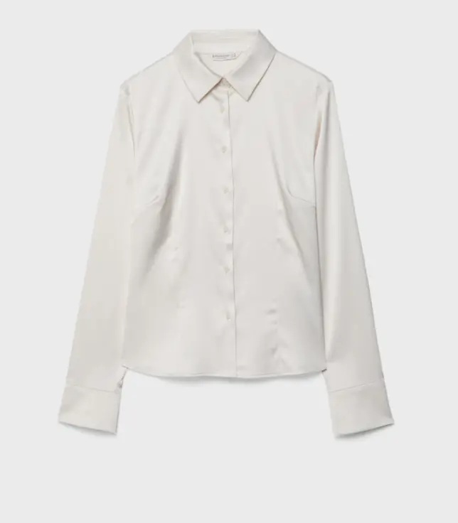 Stradivarius - Chemise satinée - 25,99€