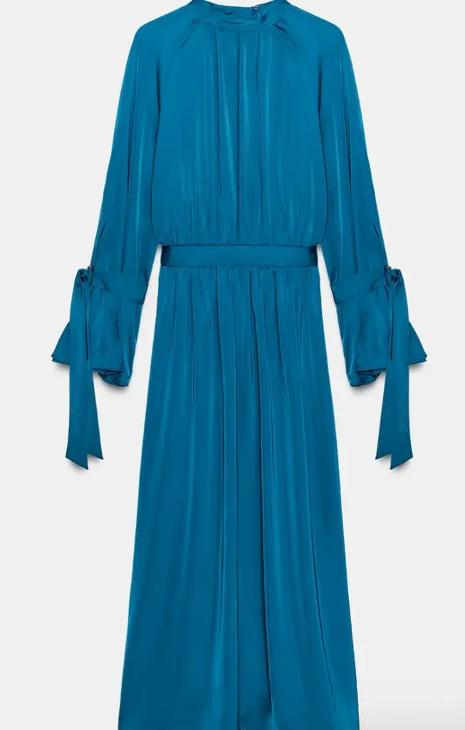 Zara - Robe satinée - 55,95€