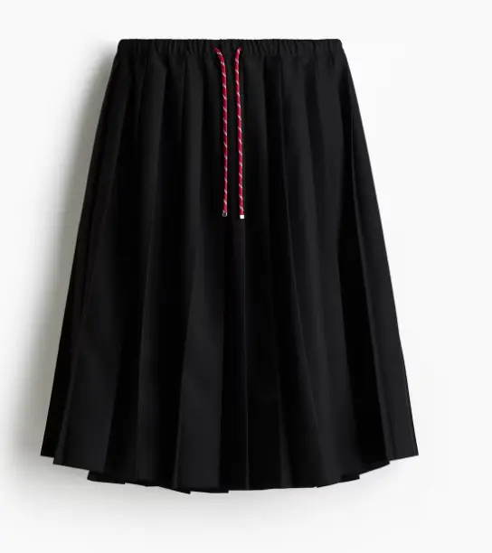 H&M - Jupe plissée - 34,99€