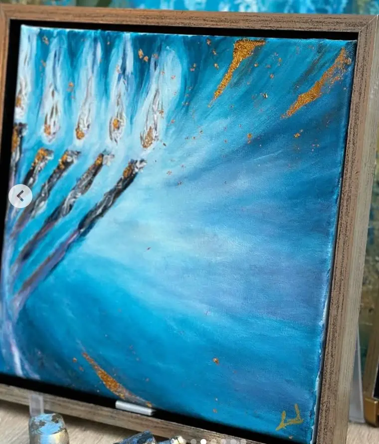 AME CRÉATION- Tableau Hanoukia à personnaliser