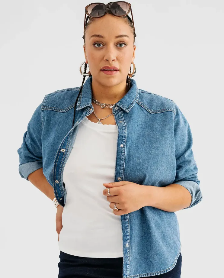 Gémo - Chemise en jean - 29,99€