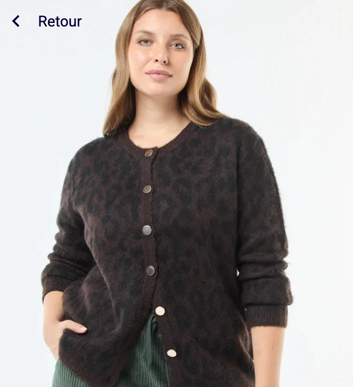 Kiabi - Gilet léoprad - 25€