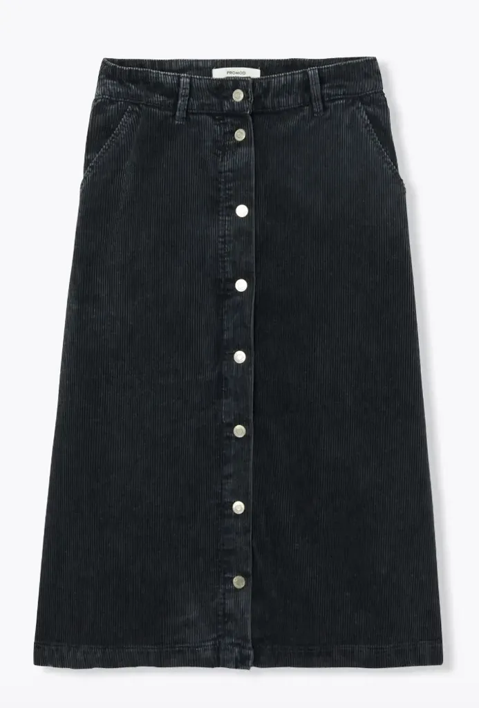 Promod -  Jupe en velours - 39,99€