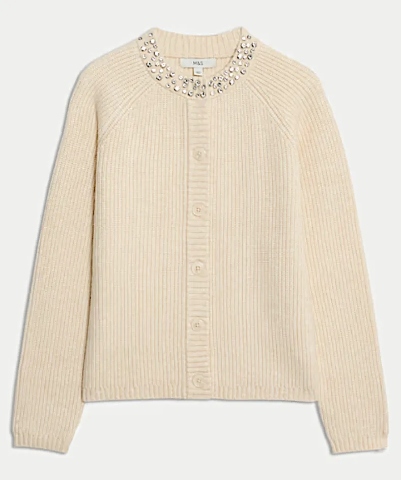 Marks and Spncer - Cardigan bijoux - 48€