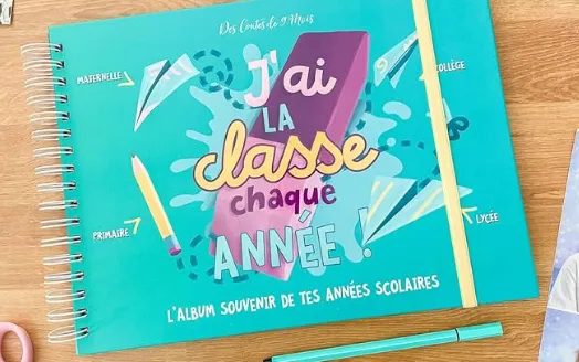 Album photo de classe et souvenirs d'école - 22 €