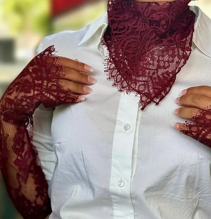 Mitaya - Mitaine délicate en dentelle - 89€