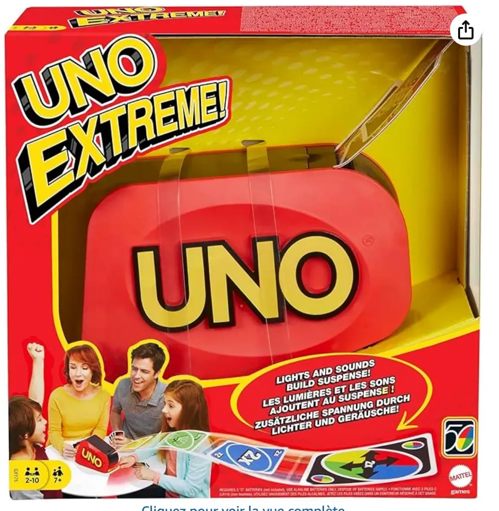 Jeu de société - Uno - 24,99€