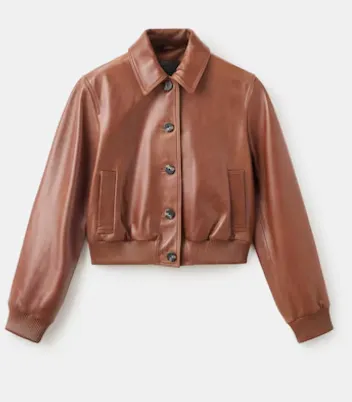 Mango -  Veste en cuir - 239,99€