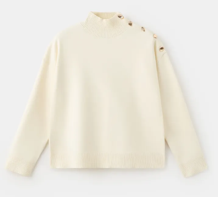 Mango - Pull avec détails boutons - 45,99€