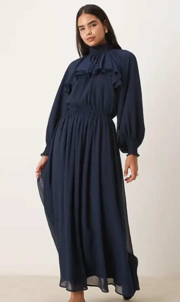 Asos - Robe bleue unie - 76,99€