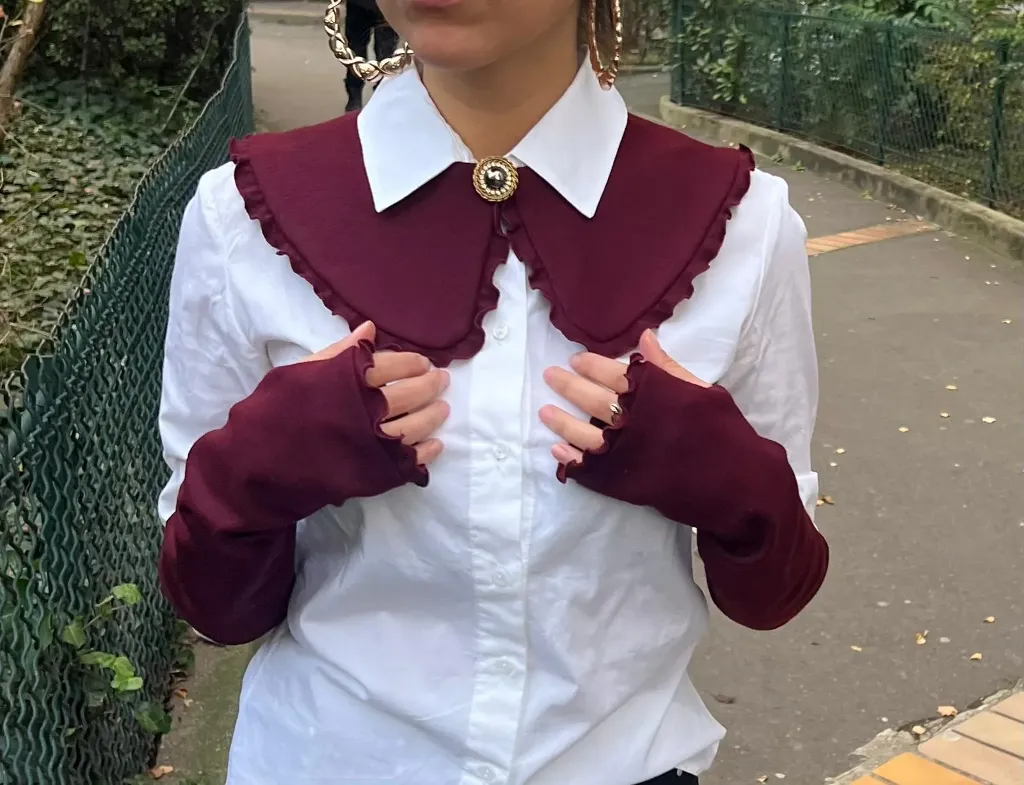 Mitaya - Col et mitaine en laine