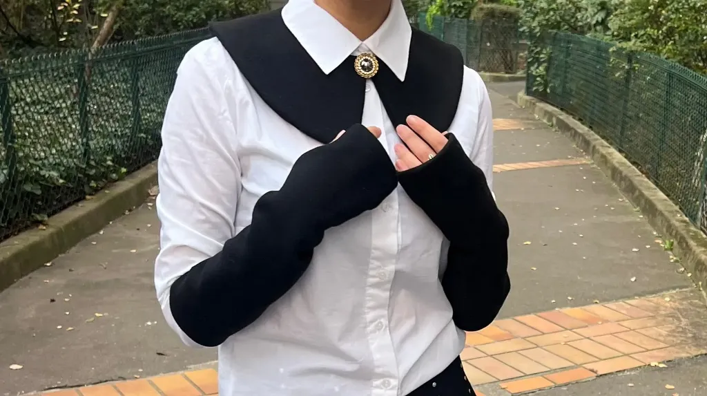 Mitaya - Col et mitaine en laine