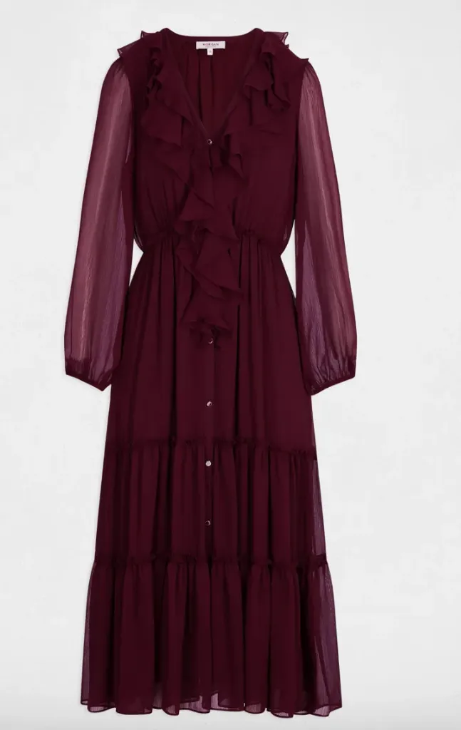 Morgan - Robe à volants - 90€