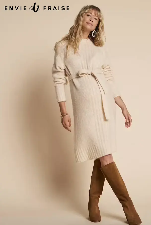 Envie de Fraise - Robe pull grossesse - 47,99€