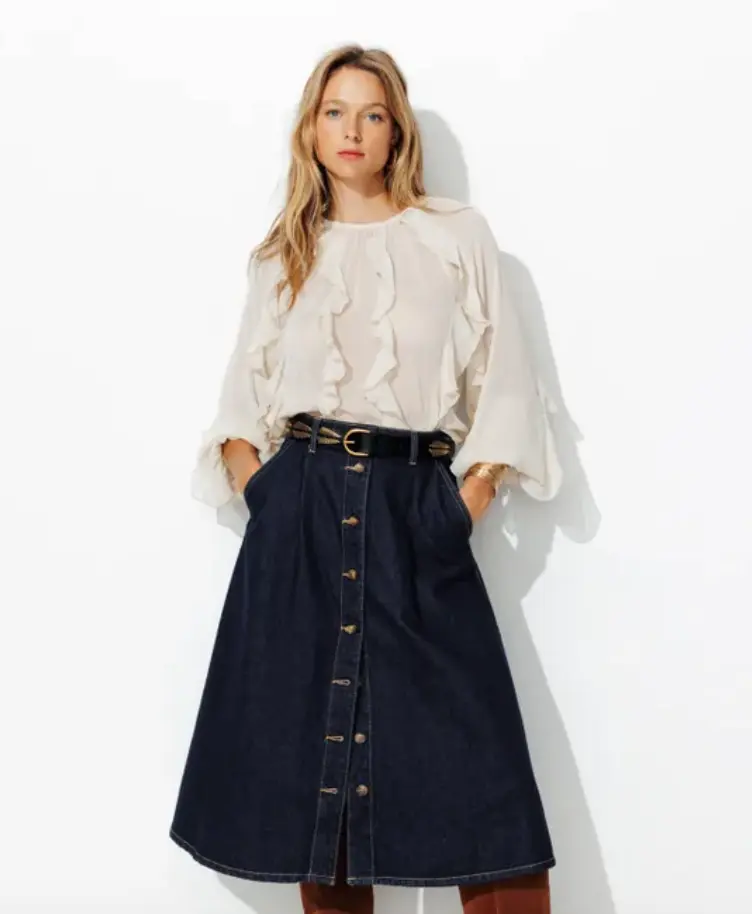 Promod - Jupe en jean - 39,99€