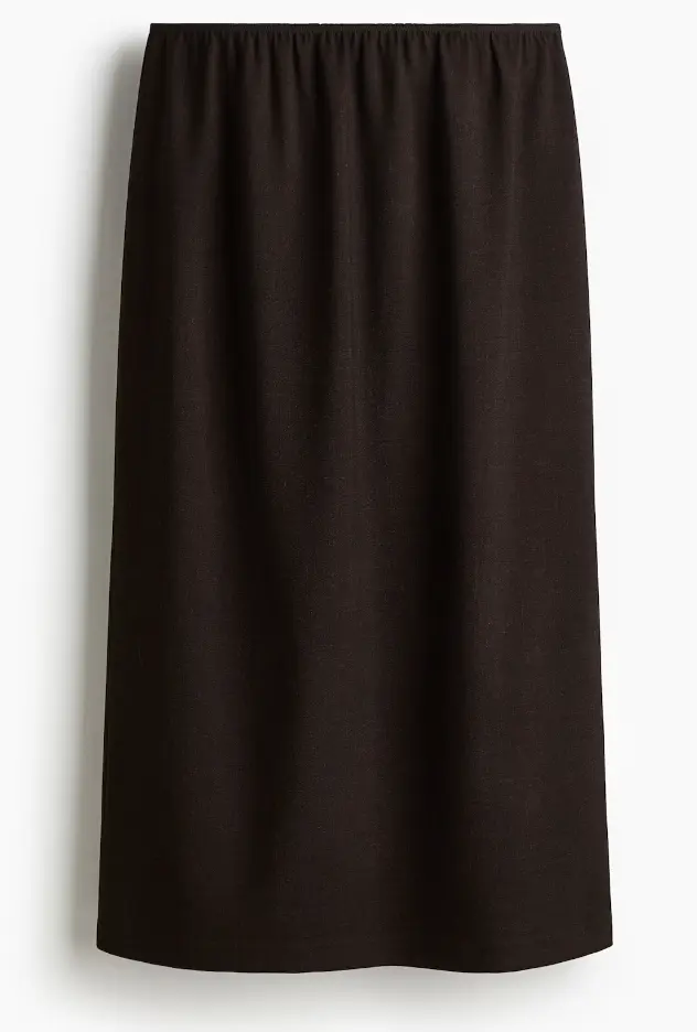 H&M - Jupe marron - 22,99€