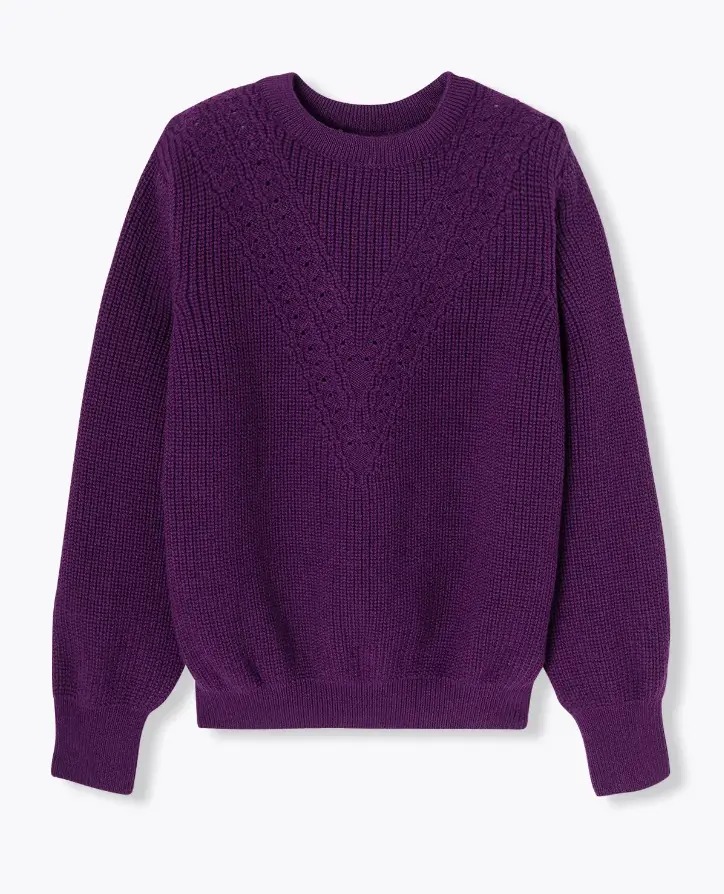 Promod - Pull 100% laine made in France - 109,99€